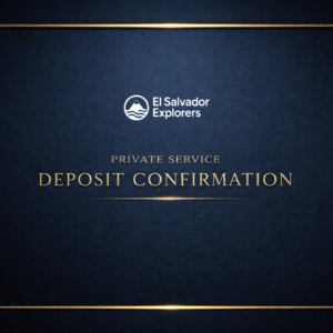 Anticipo – Servicio Privado 21–25 Mayo (3 Pax)